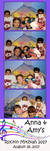 Great Grins Photo Booth Bar Bat Mitzvah Events